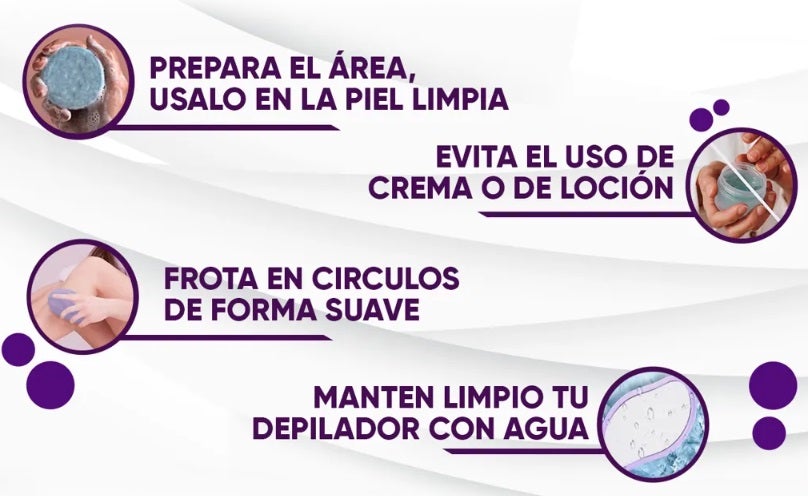 Depiladora de Cristal